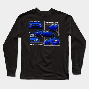 Impreza hawkeye WRX STI, JDM Long Sleeve T-Shirt